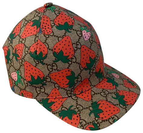 gucci hat collections|gucci strawberry cap.